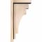 Ekena Millwork Mediterranean Smooth Corbel w/Backplate, Douglas Fir, 5 1/2"W x 8"D x 16"H COR06X08X16MED01SDF - alternate 2